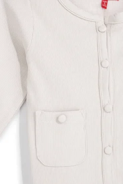 PITT KIDS Cardigan beige in cotone con bottoni Pt-g-f-9055