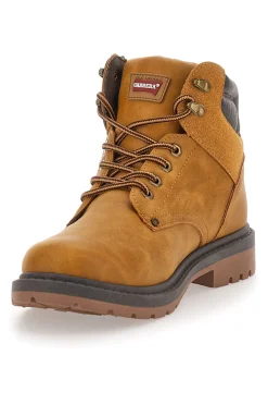 Uomo CARRERA CAM759056068 Leder-Ankle-Boots mit gepolstertem Schaftrand