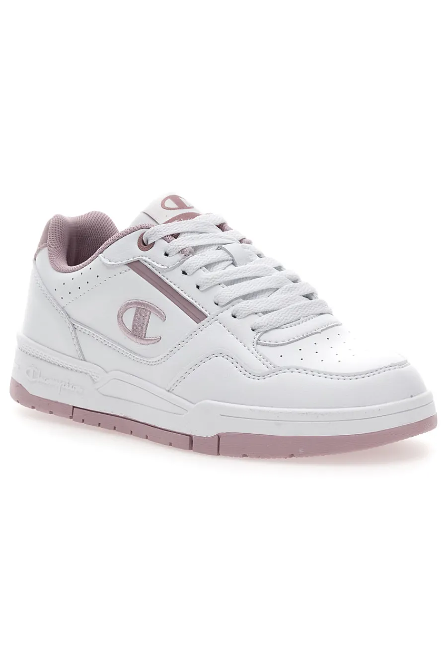 CHAMPION RD18 Heritage Perf WNS e Sneakers mit rosa Details WEIß Outlet