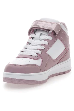 CHAMPION – RD18 Mid G PS – Rosa-e, mittelhohe Sneakers mit Klettverschluss