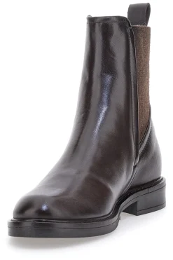 Donna PITTARELLO MUST HAVE Chelsea boots marroni in vera pelle T81228