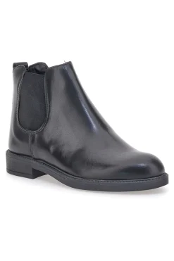 Donna PITTARELLO ELITE Chelsea boots neri in pelle liscia 79