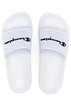 Uomo CHAMPION Ciabatta Bianche da Piscina Daytona
