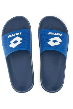 Uomo LOTTO Ciabatta blu con fascia traforata MOKU III