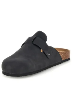 Uomo GOODYEAR Ciabatta nera con fibbia GY030