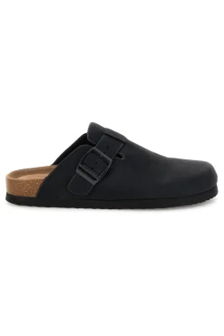 Donna SUPERGA Ciabattanera con sottopiede in pelle S11U700