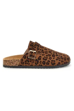 PRIMA RIGA Ciabatte Animalier con fibbia 14608 LEOPARD Best