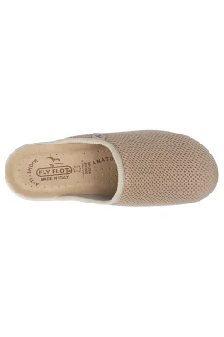 FLY FLOT Ciabatte con sottopiede in vera pelle antiscivolo 90T8FE BEIGE Sale