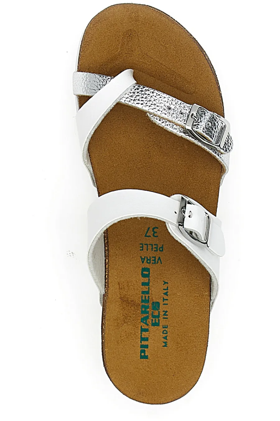 PITTARELLO ECO Ciabatte Bianche Made in Italy 293A312 Clearance
