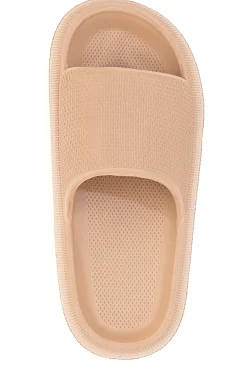 2T2L Ciabatte Biege Con Suola Chunky 01 BEIGE New