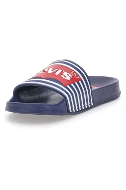 LEVI'S Ciabatte Blu Bandiera Americana VPOL0064S