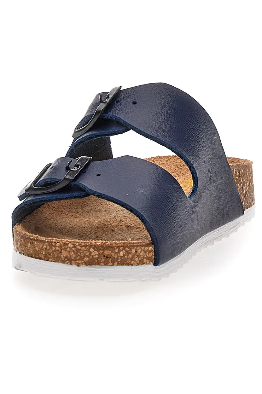 Uomo PITTARELLO BIO Ciabatte Blu con Doppia Fibbia 7206