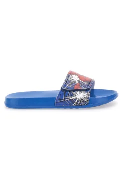SPIDERMAN Ciabatte Blu con Fascia Regolabile in Velcro R1310446S