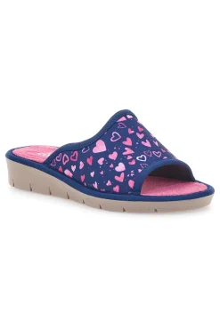 LINEA COMODA Ciabatte Blu e Rosa Made in Italy 6974