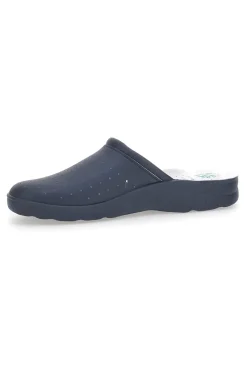Uomo LE SOFT Ciabatte Blu Made In Italy Con Plantare Anatomico 50002