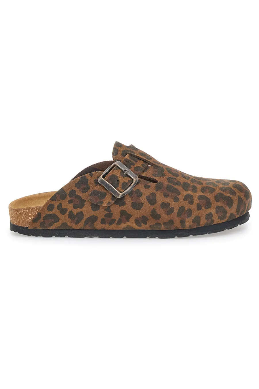 PITTARELLO TIERRA Ciabatte Chiuse Animalier con Sottopiede in Pelle Made in Italy 335A013PR BEIGE Discount
