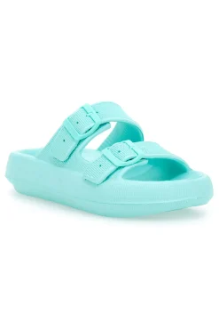 GRAZIE Ciabatte Chunky 9541 Azzurre TURCHESE/VERDE Sale