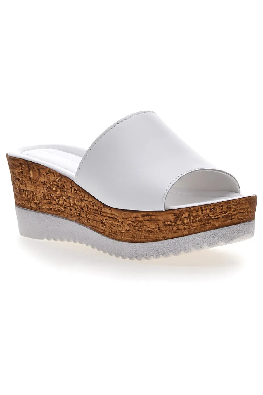 PITTARELLO LOVE Ciabatte con Platform Bianche 2331 BIANCO