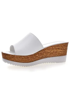 PITTARELLO Ciabatte con Zeppa Bianche Love 2800 Sale