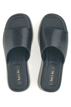 ROCK' N DOLL Ciabatte con zeppa neri minimal Rock'n Doll H3T9027 Best