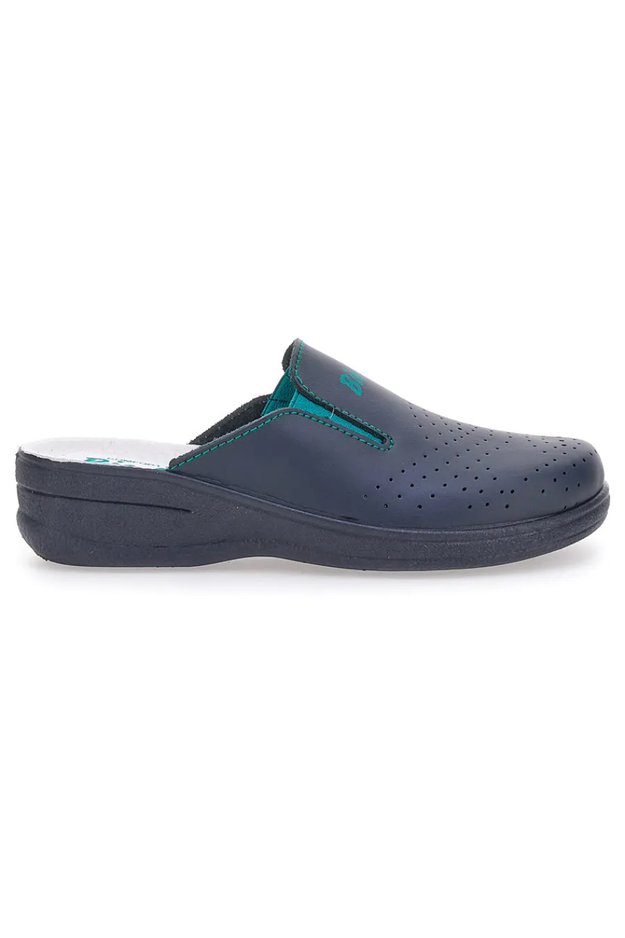 BIO UP Ciabatte da Lavoro Blu in Pelle 329 BLUE Online
