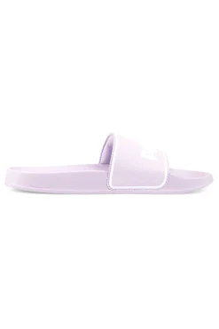PUMA Ciabatte da piscina lilla con fascia imbottita e plantare sagomato Leadcat 2.0