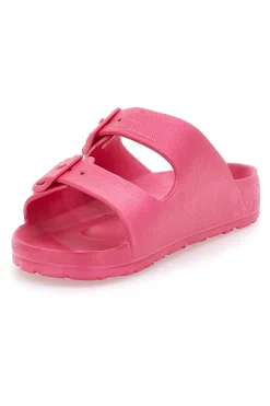 2T2L Ciabatte Con Doppia Fibbia 726 FUCSIA Hot