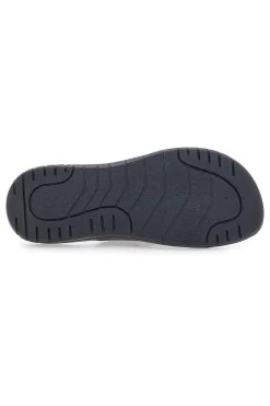 Uomo INBLU Ciabatte Grigie Infradito Con Sottopiede In Vera Pelle 14 ID