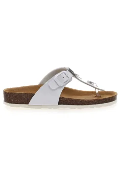 Donna PITT KIDS Ciabatte Infradito Bianche 45261