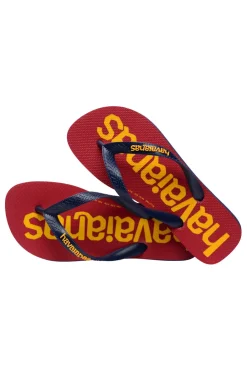 Uomo HAVAIANAS Ciabatte Infradito Top Logomania Navy
