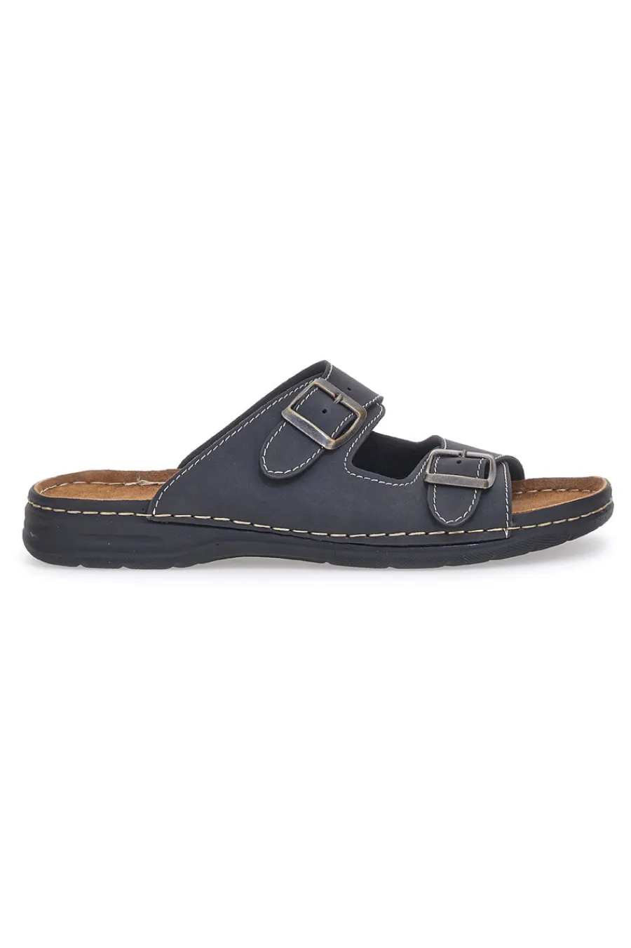 Uomo JERPOINT Ciabatte 636 Nere