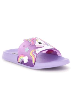 UNICORNO Ciabatte lilla con fascia S8010238S01