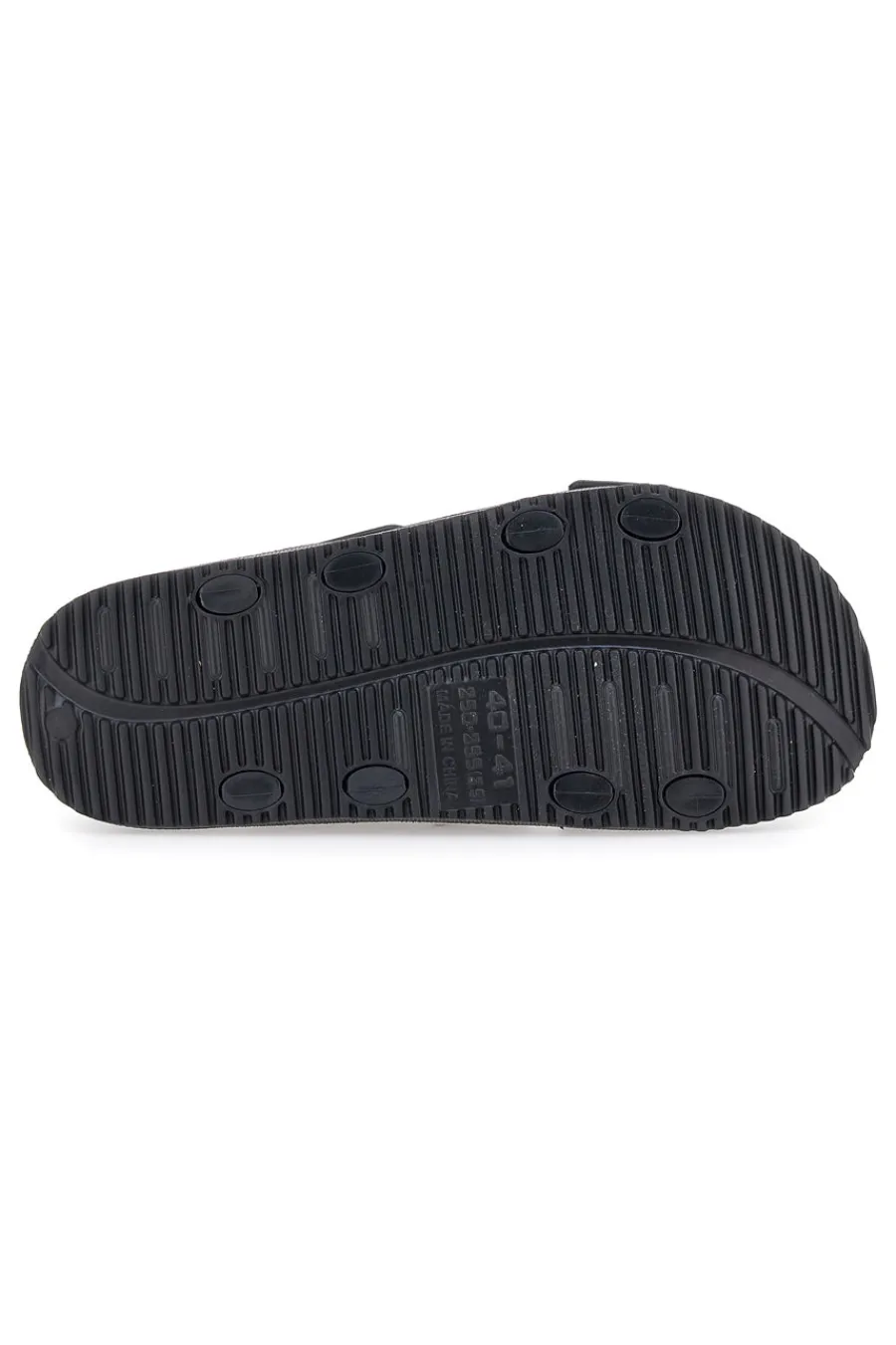 Uomo 2T2L Ciabatte Nere Con Doppia Fascia 72593