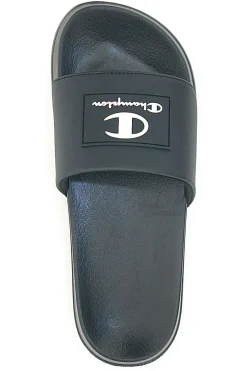 Uomo CHAMPION Ciabatte Nere Con Fascia Arubo Box Slide