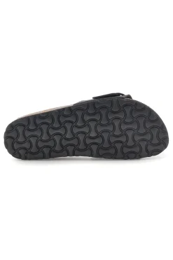 PITTARELLO SUN Ciabatte nere con fascia e maxi fibbia SR003 NERO Clearance