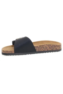 PITTARELLO SUN Ciabatte nere con fibbia AP26S1098 NERO New