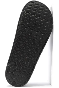 FILA Ciabatte nere con logo maxi FFT0028 Outlet