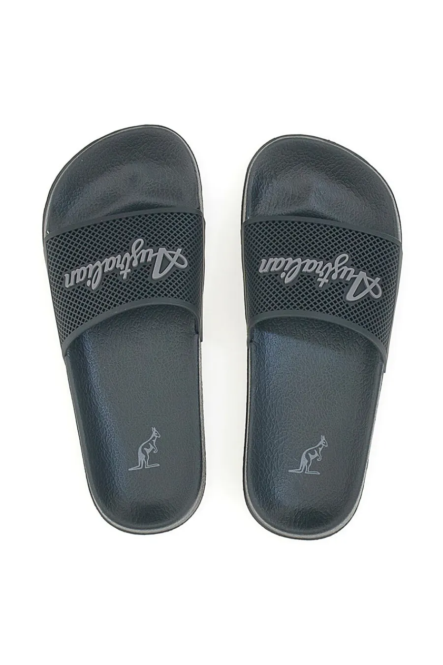 AUSTRALIAN Ciabatte Nere in Gomma 0 NERO/GRIGIO New