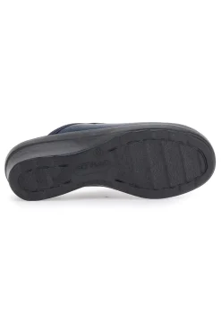 Donna FLY FLOT Ciabatte Professionali Blu Con Plantare in pelle Made In Italy 75202
