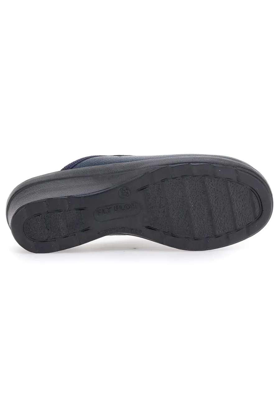 Donna FLY FLOT Ciabatte Professionali Blu Con Plantare in pelle Made In Italy 75202