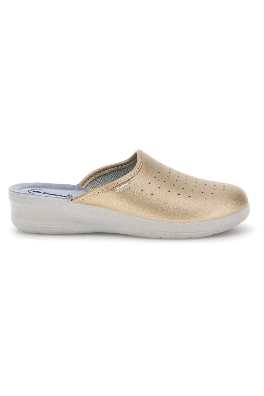 INBLU Ciabatte professionali con plantare anatomico 5033N PLATINO New