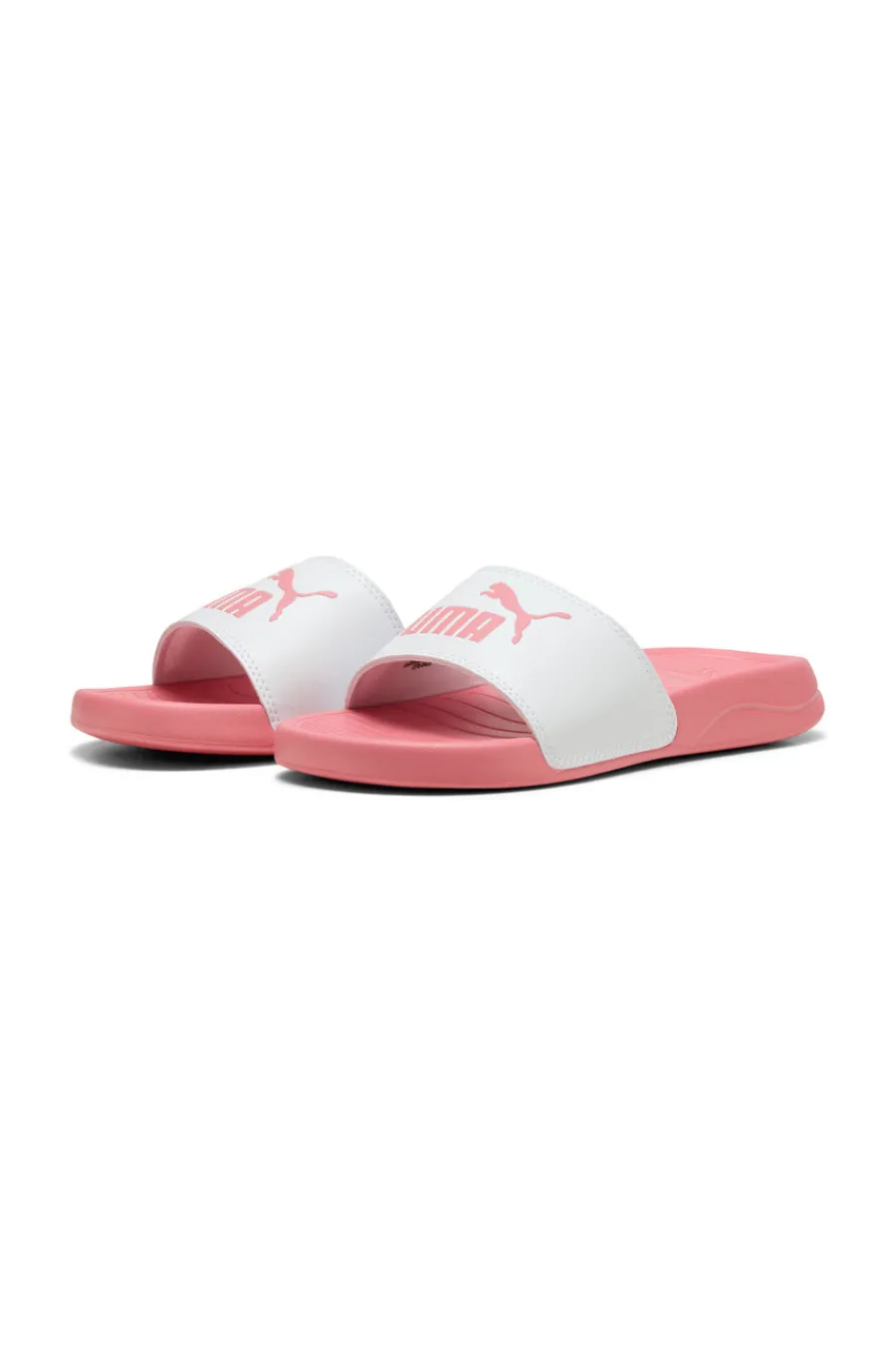 PUMA Ciabatte rosa con logo a contrasto Popcat 20 Jr