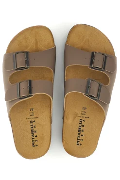 Uomo PITTARELLO TIERRA Ciabatte con doppia fibbia 335A038SR