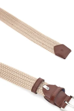 BASILE Cintura intrecciata beige elastica BA1345/ELASTICO