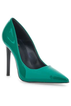 Donna PITTARELLO ELITE Décolleté a Punta 193 Green in vernice