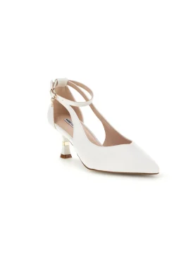 MARIELLA BURANI Décolleté bianche con cinturino alla caviglia Burani 51851c1206 WEIß Sale