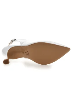 PITTARELLO VERA Décolleté bianche slingback Made in Italy Pittarello Hot