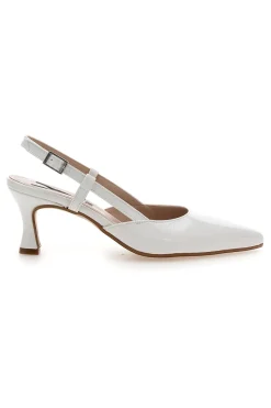 PITTARELLO VERA Décolleté bianche slingback Made in Italy Pittarello 44 Clearance