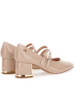 MARIELLA BURANI Décolleté Mary Jane con Tacco a blocco 50810514 BEIGE Hot
