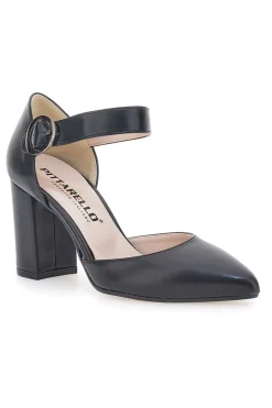 PITTARELLO Décolleté Nere con Cinturino 4122 Hot